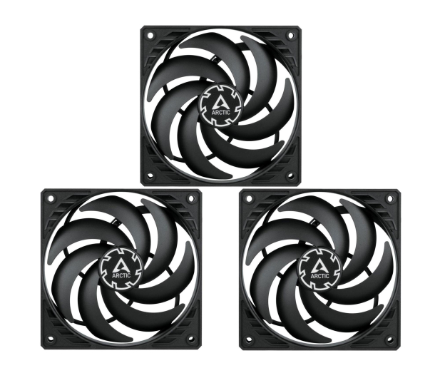 Arctic P12 Slim PWM PST 3 Pack 3x120mm - 1353218 - zdjęcie